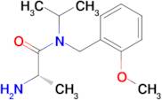 (S)-2-Amino-N-isopropyl-N-(2-methoxy-benzyl)-propionamide