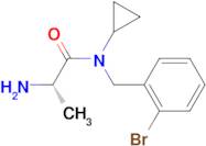 (S)-2-Amino-N-(2-bromo-benzyl)-N-cyclopropyl-propionamide