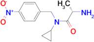 (S)-2-Amino-N-cyclopropyl-N-(4-nitro-benzyl)-propionamide