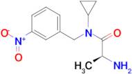 (S)-2-Amino-N-cyclopropyl-N-(3-nitro-benzyl)-propionamide