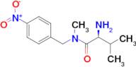 (S)-2-Amino-3,N-dimethyl-N-(4-nitro-benzyl)-butyramide