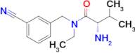 (S)-2-Amino-N-(3-cyano-benzyl)-N-ethyl-3-methyl-butyramide