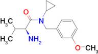 (S)-2-Amino-N-cyclopropyl-N-(3-methoxy-benzyl)-3-methyl-butyramide