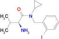 (S)-2-Amino-N-cyclopropyl-N-(2-iodo-benzyl)-3-methyl-butyramide