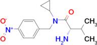 (S)-2-Amino-N-cyclopropyl-3-methyl-N-(4-nitro-benzyl)-butyramide