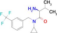 (S)-2-Amino-N-cyclopropyl-3-methyl-N-(3-trifluoromethyl-benzyl)-butyramide