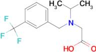 [Isopropyl-(3-trifluoromethyl-benzyl)-amino]-acetic acid