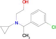 2-{[1-(3-Chloro-phenyl)-ethyl]-cyclopropyl-amino}-ethanol