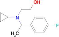 2-{Cyclopropyl-[1-(4-fluoro-phenyl)-ethyl]-amino}-ethanol