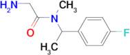 2-Amino-N-[1-(4-fluoro-phenyl)-ethyl]-N-methyl-acetamide