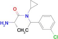 (S)-2-Amino-N-[1-(3-chloro-phenyl)-ethyl]-N-cyclopropyl-propionamide