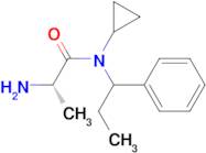 (S)-2-Amino-N-cyclopropyl-N-(1-phenyl-propyl)-propionamide