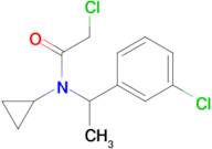 2-Chloro-N-[1-(3-chloro-phenyl)-ethyl]-N-cyclopropyl-acetamide