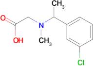 {[1-(3-Chloro-phenyl)-ethyl]-methyl-amino}-acetic acid