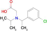 {[1-(3-Chloro-phenyl)-ethyl]-isopropyl-amino}-acetic acid