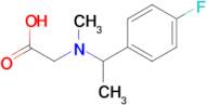 {[1-(4-Fluoro-phenyl)-ethyl]-methyl-amino}-acetic acid