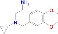 N*1*-Cyclopropyl-N*1*-(2,3-dihydro-benzo[1,4]dioxin-6-ylmethyl)-ethane-1,2-diamine