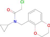 2-Chloro-N-cyclopropyl-N-(2,3-dihydro-benzo[1,4]dioxin-5-ylmethyl)-acetamide