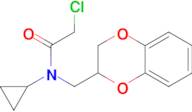 2-Chloro-N-cyclopropyl-N-(2,3-dihydro-benzo[1,4]dioxin-2-ylmethyl)-acetamide