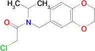 2-Chloro-N-(2,3-dihydro-benzo[1,4]dioxin-6-ylmethyl)-N-isopropyl-acetamide