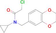 2-Chloro-N-cyclopropyl-N-(2,3-dihydro-benzo[1,4]dioxin-6-ylmethyl)-acetamide