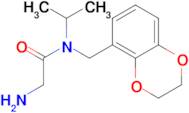 2-Amino-N-(2,3-dihydro-benzo[1,4]dioxin-5-ylmethyl)-N-isopropyl-acetamide