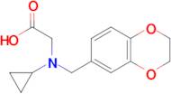 [Cyclopropyl-(2,3-dihydro-benzo[1,4]dioxin-6-ylmethyl)-amino]-acetic acid