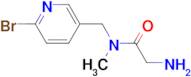 2-Amino-N-(6-bromo-pyridin-3-ylmethyl)-N-methyl-acetamide