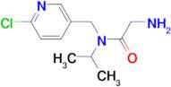 2-Amino-N-(6-chloro-pyridin-3-ylmethyl)-N-isopropyl-acetamide