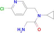 2-Amino-N-(6-chloro-pyridin-3-ylmethyl)-N-cyclopropyl-acetamide