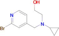 2-[(2-Bromo-pyridin-4-ylmethyl)-cyclopropyl-amino]-ethanol