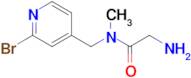 2-Amino-N-(2-bromo-pyridin-4-ylmethyl)-N-methyl-acetamide