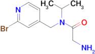 2-Amino-N-(2-bromo-pyridin-4-ylmethyl)-N-isopropyl-acetamide