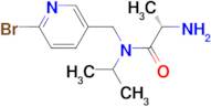 (S)-2-Amino-N-(6-bromo-pyridin-3-ylmethyl)-N-isopropyl-propionamide