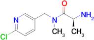 (S)-2-Amino-N-(6-chloro-pyridin-3-ylmethyl)-N-methyl-propionamide