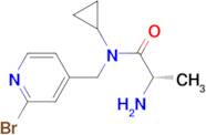 (S)-2-Amino-N-(2-bromo-pyridin-4-ylmethyl)-N-cyclopropyl-propionamide