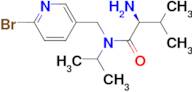 (S)-2-Amino-N-(6-bromo-pyridin-3-ylmethyl)-N-isopropyl-3-methyl-butyramide