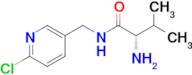 (S)-2-Amino-N-(6-chloro-pyridin-3-ylmethyl)-3-methyl-butyramide