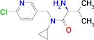 (S)-2-Amino-N-(6-chloro-pyridin-3-ylmethyl)-N-cyclopropyl-3-methyl-butyramide