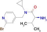 (S)-2-Amino-N-(2-bromo-pyridin-4-ylmethyl)-N-cyclopropyl-3-methyl-butyramide