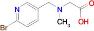 [(6-Bromo-pyridin-3-ylmethyl)-methyl-amino]-acetic acid