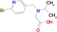 [(6-Bromo-pyridin-3-ylmethyl)-isopropyl-amino]-acetic acid