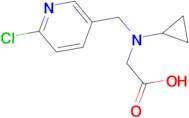 [(6-Chloro-pyridin-3-ylmethyl)-cyclopropyl-amino]-acetic acid