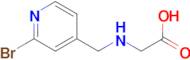 [(2-Bromo-pyridin-4-ylmethyl)-amino]-acetic acid