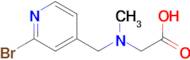 [(2-Bromo-pyridin-4-ylmethyl)-methyl-amino]-acetic acid