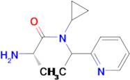 (S)-2-Amino-N-cyclopropyl-N-(1-pyridin-2-yl-ethyl)-propionamide