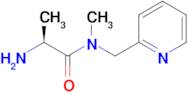 (S)-2-Amino-N-methyl-N-pyridin-2-ylmethyl-propionamide