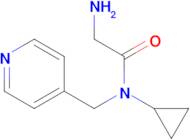 2-Amino-N-cyclopropyl-N-pyridin-4-ylmethyl-acetamide