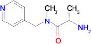 (S)-2-Amino-N-methyl-N-pyridin-4-ylmethyl-propionamide