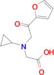 [Cyclopropyl-(2-furan-2-yl-2-oxo-ethyl)-amino]-acetic acid